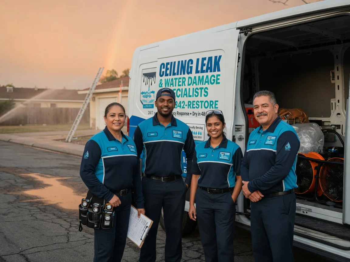 Ceiling Leak Cleanup company in Nazareth, TX