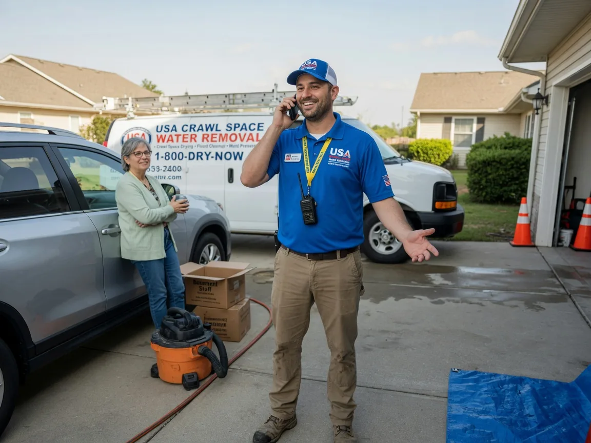Crawl Space Water Removal Nazareth, TX FAQs